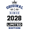 2028 limited edition birthday