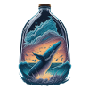 Whale Bottle