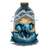 Elephant Bottle