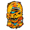 Halloween Pumpkin Head 01