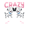 Crazy Dalmatian Lady - Dalmatiner