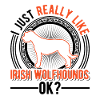 J’aime juste les Irish Wolfhounds