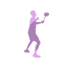 Badminton Serve Drop