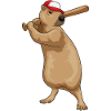 capybara baseball baseball bat