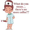 Nurse and coffee