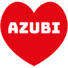 Herz Azubi rot