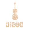 Diego as viola