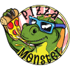 Pizza Monster Pizza Dinosaur cool Pizza Monster