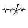 Violin ECG Heart palpitations
