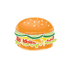 Burger Cheeseburger Hamburger Fan Cadeau