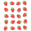 Strawberry Berries Fruit Pattern