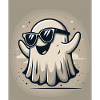 Geist mit Sonnenbrille