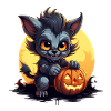 Cartoon Baby Werwolf