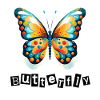 Butterfly with Butterfly Font