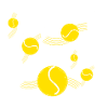 Tennis, result, tennis balls