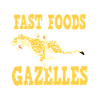 Funny Gazelle Fast Food