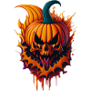 Halloween Evil Pumpkin