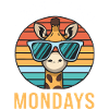 Giraffe I Don't Like Mondays