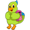 Parrot Student Backpack School