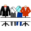 Men's clothing store logo