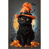 chat d'halloween