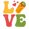 Burritos Mexican Food LOVE