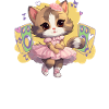 Ballerina Kitten Cat Ballet Dancer
