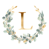L Monogramme Couronne d’eucalyptus