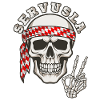 Fränkischer Totenkopf Servusla