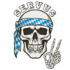 Totenkopf Bayern Servus