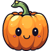 Pumpy the friendly pumpkin
