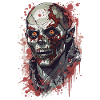 Zombie Halloween Undead Creepy
