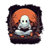 Halloween Ghost Pumpkin Ghost