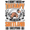 Sheltie Therapy Shetland Sheepdog