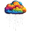 Regenbogen Wolke
