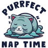 Kawaii Chibi Nap Cat