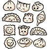 Kawaii dumplings
