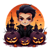 Anime Dracula Halloween
