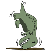 Handstand Dinosaur Tyrannosaurus