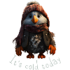 It's cold today