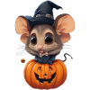 Souris d'halloween