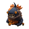 Halloween Pumpkin Cat