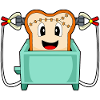 Bread Halloween Toaster