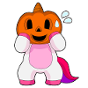 Einhorn Halloween Kübis