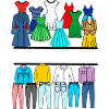 Women's and girls clothing text banner