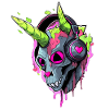 EDM Zombie Unicorn DJ Rave