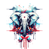 Designer Style Elephant