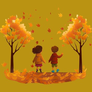 Kindermode - Herbst Freunde Geschwister