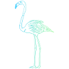 Flamingo stilvolles Geschenk