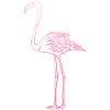Flamingo stilvolles Geschenk